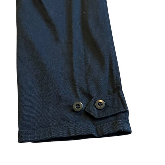 Wilfred Free Black Cargo Pants Wide Leg Adjustable With Utility Thick Size 10 - Picture 8 of 10